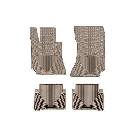 Weathertech Tan, Front and Rear All Weather Floor Mats W357TN-W164TN