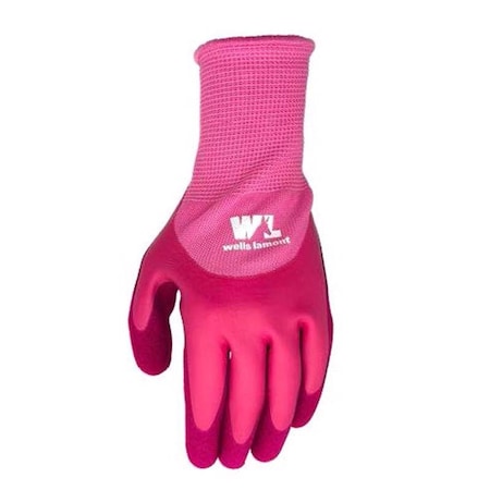 Wells Lamont Women's Indoor/Outdoor Grip Gloves Pink M, PR 607M