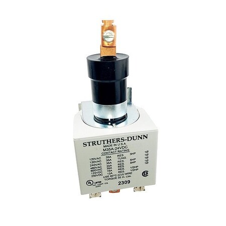 Struthers-Dunn MercuryDisplacementContactor, 1NO, 24VDC M35A-24VDC
