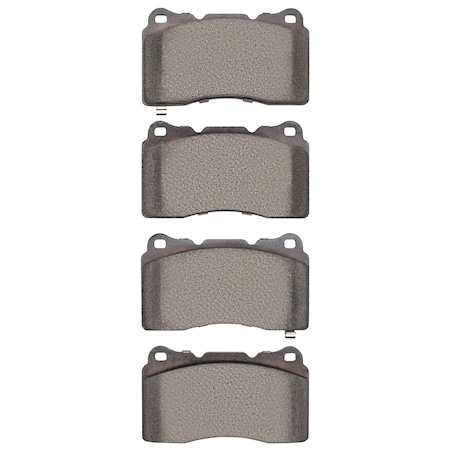 Dynamic Friction Co DFC 5000 Advanced Brake Pads - Low Metallic 1551-1001-00