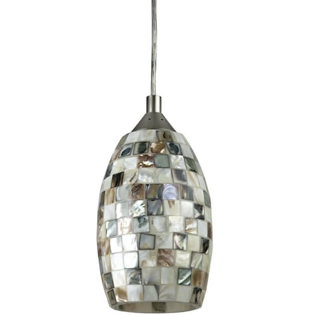 Sunlite LFX/DSG/PD/D/9W/VEN 9W LED Decorative Glass Pendant, 3000K Warm White 88710-SU