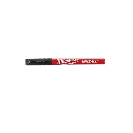 Milwaukee Tool Ink Industrial Marker, Black, Bullet, PK12 48-22-3160