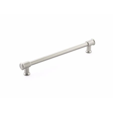 Schaub Steamworks 8in Cabinet Pull Satin Nickel Finish 79-8-15