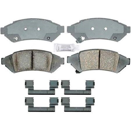Rm Brakes Rear Brake Pad Set for 2013-2017 Ford F350 Super Duty R53-PGD1691M