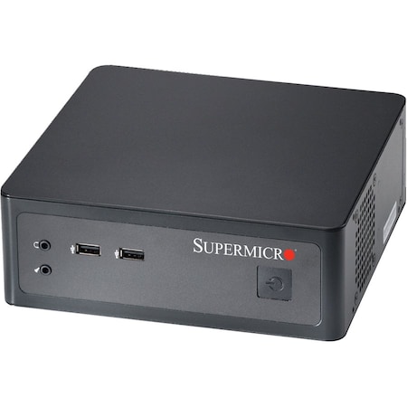 Supermicro SuperServer Intel Atom N2800 60W Mini-ITX Server Barebone System (Blk) SYS-1017A-MP