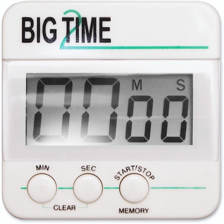 Ashley Magnetic Digital Timer, Black/White ASH10210
