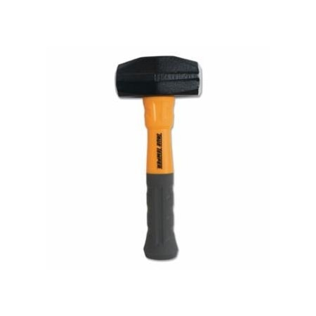 True Temper Toughstrike Double-Face Hand Drill Hammer, 3 lb Head Wt, 10.5 in Overall L, Straight, 2PK 027-20188300