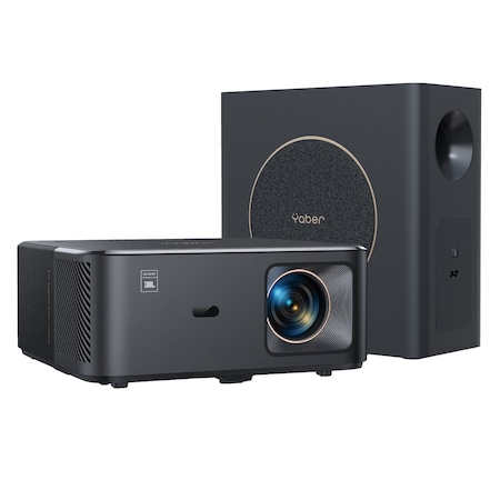 Yaber K2s Pro Smart 1080p Android Home Theater Projector with Subwoofer CBK0004