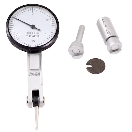 Ultra Quality 0-0.03" Range .0005 Dial Test Indicator With .0005 Graduation 4409-1201