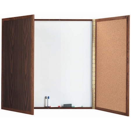 Aarco Enclosed Melamine Planning Board 40"x40" WP-40