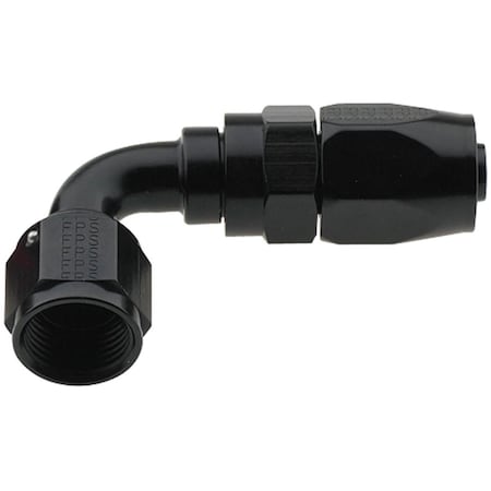 Geared2Golf 229012-BL 90 deg 2000 Series Pro-Flow -12 AN Hose End, Black GE3651056