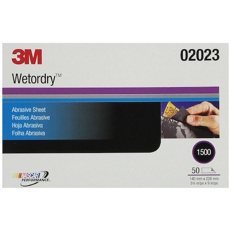 3M Imperial Wetordry Sand Paper Sheets 5-1/2"X9" MMM2023