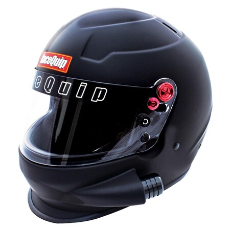 Racequip 296995 Side Air Pro20 SA2020 Flat Helmet, Black - Large RQP-296995