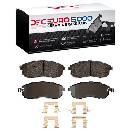 Dfc 5000 Euro Ceramic Disc Brake Pad Set,  1600-0815-02