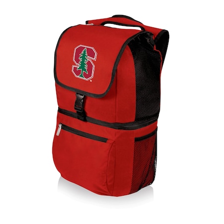 Picnic Time Family Of Brands NCAA Stanford Cardinal Zuma Backpack Cooler - Soft Cooler Backpack - Lunch Cooler, Red 634-00-100-534-0