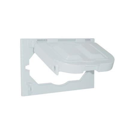 Sigma 14145WH 1 Gang White Multiuse Horizontal Cover 3460490
