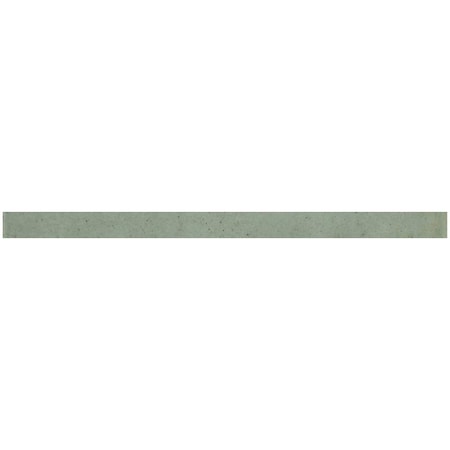 Apollo Tile Antiek 0.47 in. x 7.87 in. Glossy Green Ceramic Pencil Tile Trims (0.7 sq. ft./case) (10-pack) MOD88CELPENA