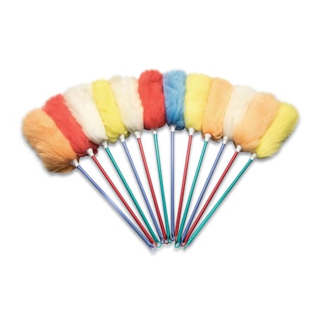 Cromo LWD26-UNSL26 26 in. Lambswool Duster, Assorted Wool & Handle Color CR3215580