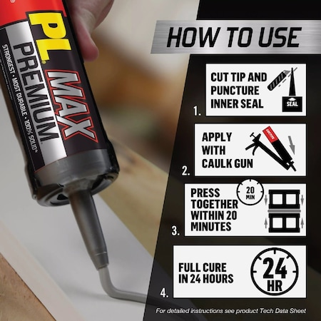 Loctite PL Max 9 Oz. Premium Construction Adhesive 2292244