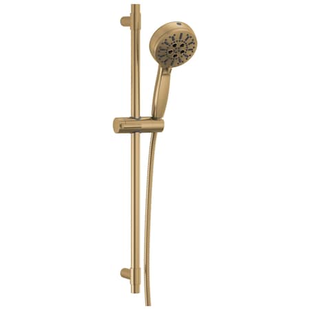 Delta Universal Showering Components 7-Setting Slide Bar Hand Shower with Cleaning Spray 51584-CZ-PR
