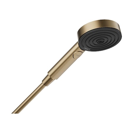 Hansgrohe Pulsify Select S Handshower 105 Select 3-Jet, 2.5 GPM in Brushed Bronze 24111141