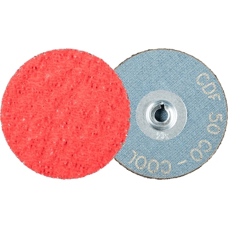 Pferd 2'' COMBIDISC Abrasive Disc - Type CD - Ceramic Fiber Disc, 36 Grit 40492