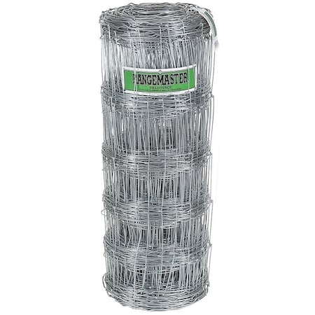 Rangemaster Field Fence, 330 ft L, 47 in H, 12 ga Gauge, Steel, Galvanized 6660