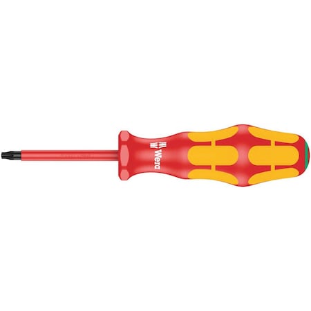 Wera 167 i VDE Insulated screwdriver for TORX screws, TX 5 x 80 mm 5006181001