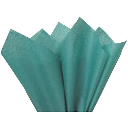 Nashville Wraps Teal Color Tissue Paper, 20x30, 24 Soft Fold Sheets, 24PK CTQTE