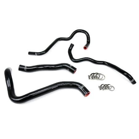 Hps Performance High Temp Reinforced Silicone Radiator and Heater Coolant Hose Kit, Black,  57-1388-BLK