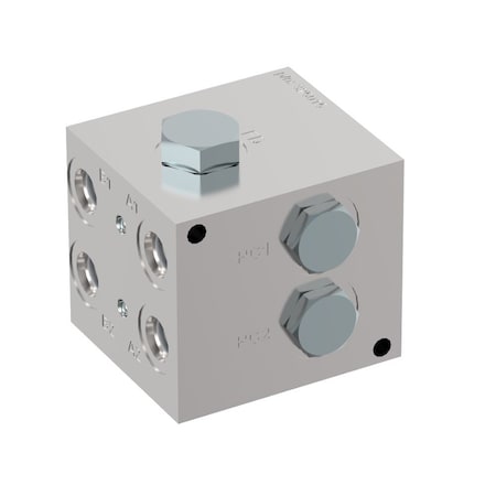 Hydro Custom Flow Divider Combiner, 6-Way, SAE 6 325045