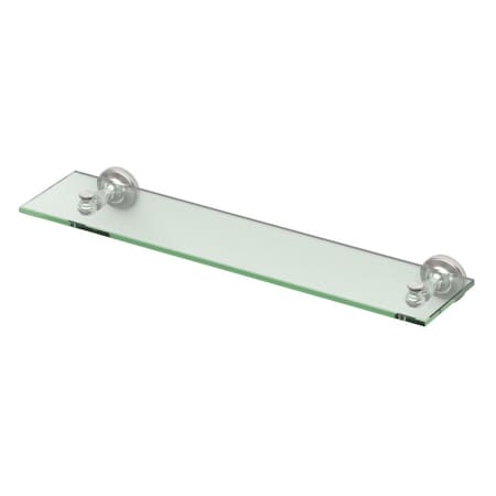 Gatco Tavern Glass Vanity Shelf, Satin Nickel 4026