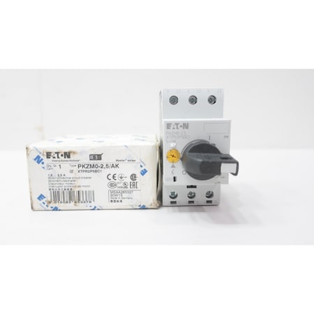 Moeller MANUAL STARTER 1HP 1.6-2.5A PKZM0-2.5/AK XTPR2P5BC1