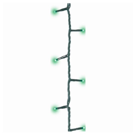 Holiday Wonderland 100 LED Star Lights, Green 274684