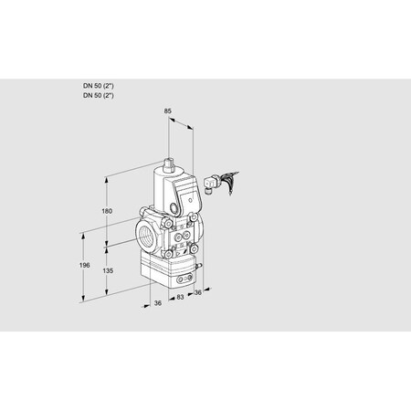 Honeywell Kromschroder VAG350R/NKAN KS88011304