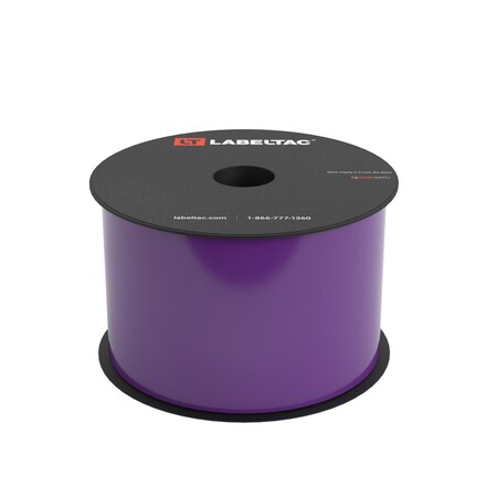 Labeltac LabelTac 4 and Pro Model Label Supply 3in x 150ft, Purple LT309