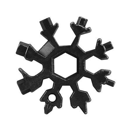 Freeman 18-in-1 Snowflake Multi-Tool Keychain P18N1ST
