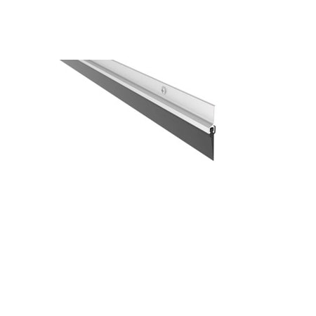 Pemko Mfg Co 1in Vinyl Sweep 48in, Overall Height 1-7/8in, Aluminum 307AV 48IN