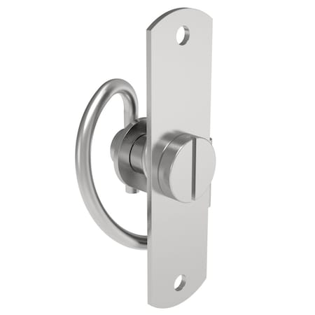 Southco Compression Latch, Self-Adjusting, Slotted Head, Rivet / Screw thru hole Installation 57-40-101-10