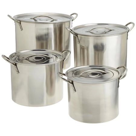 Star Dist Stainless Steel Stock Pot Set - Piece of 4 2006