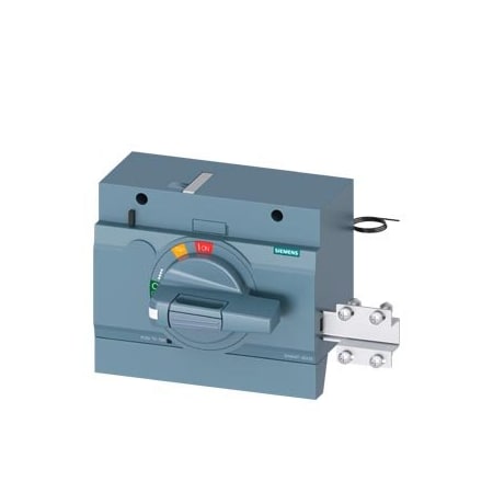 Siemens front mounted rotary operator standard IP30 with door interlock 24 V DC 3VA9447-0EK33