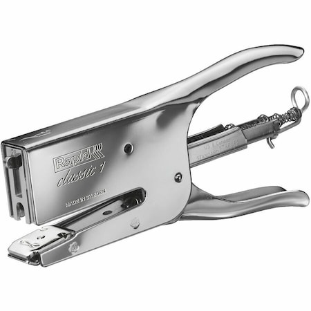Esselte Rapid Classic 1 Plier Stapler, 50 Sheet Capacity, Chrome 90119