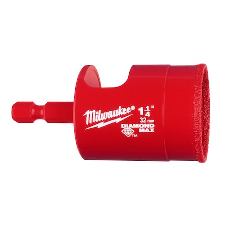Milwaukee Tool 1-1/4" DIAMOND MAX Hole Saw Bit 49-56-0519