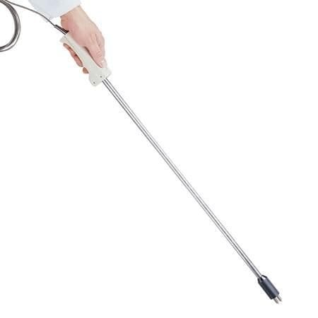 Omega High Temp Foundry Probe, K Type, 0 degC to 1200 degC, 0.25 " x 30 " Probe, 40 " Cable, 22 AWG, PFA, SP-HF-K-6