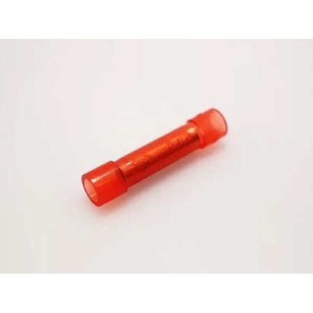 Nichifu Nylon Insulated Butt Connector, Flared, 20-16 AWG TMN B-1.25-RCL