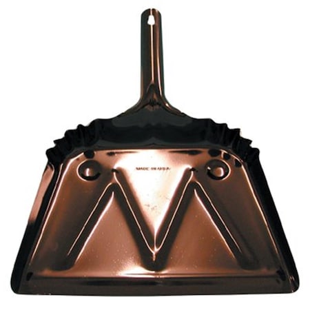 Defenseguard Metal Dust Pan 12 in. Edgeblack DE872358