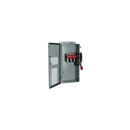 Eaton 200A 3-Pole 600V Heavy-Duty Safety Switch (Window) DH364FDKW