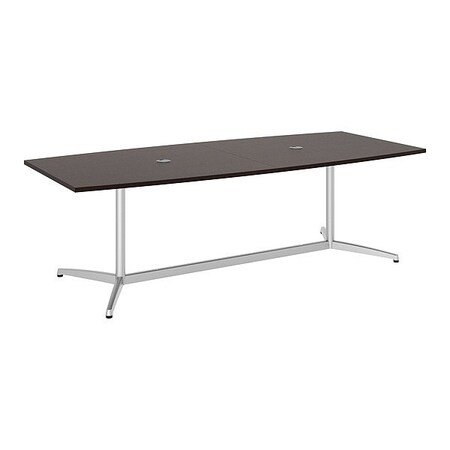 Bush Business Furniture Conference Table, Cherry, Laminate/Wood 99TBM96MRSVK