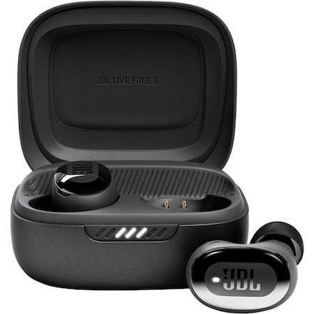 Jbl LIVEFREE 2 TWS True Wireless Noise-Canceling Earbuds, Black JBLLIVEFREE2TWSBAM