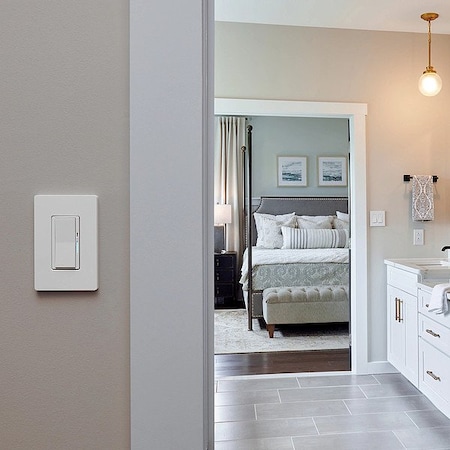 Lutron Smart Dimmer DVRF-6L-WH